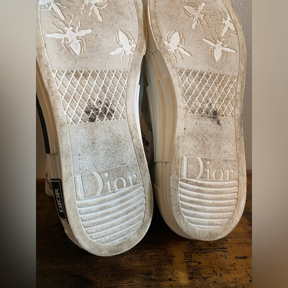 Dior x Daniel Arsham Newspaper Print B23 Hi-Top - Picture 8 of 8